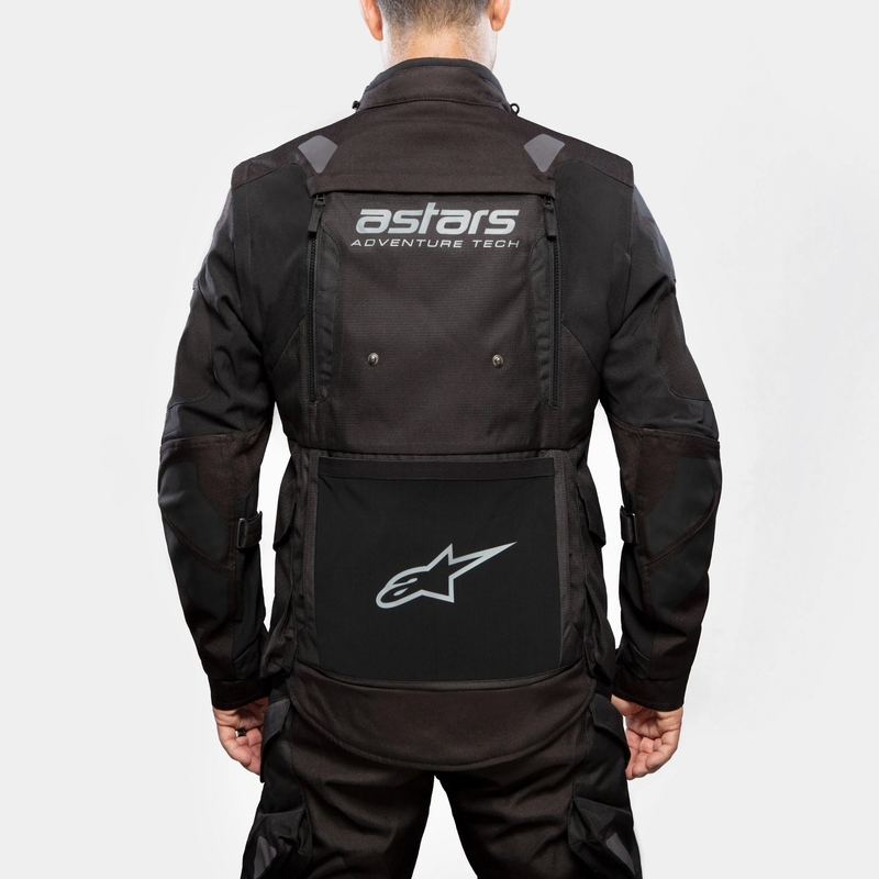 Alpinestars Halo Drystar motoros kabát fekete
