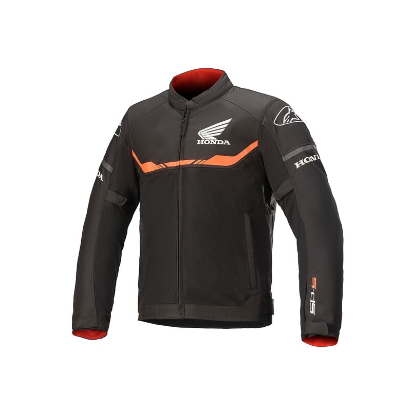 Alpinestars T-SPS Air Honda Kolekció motoros kabát fekete-piros