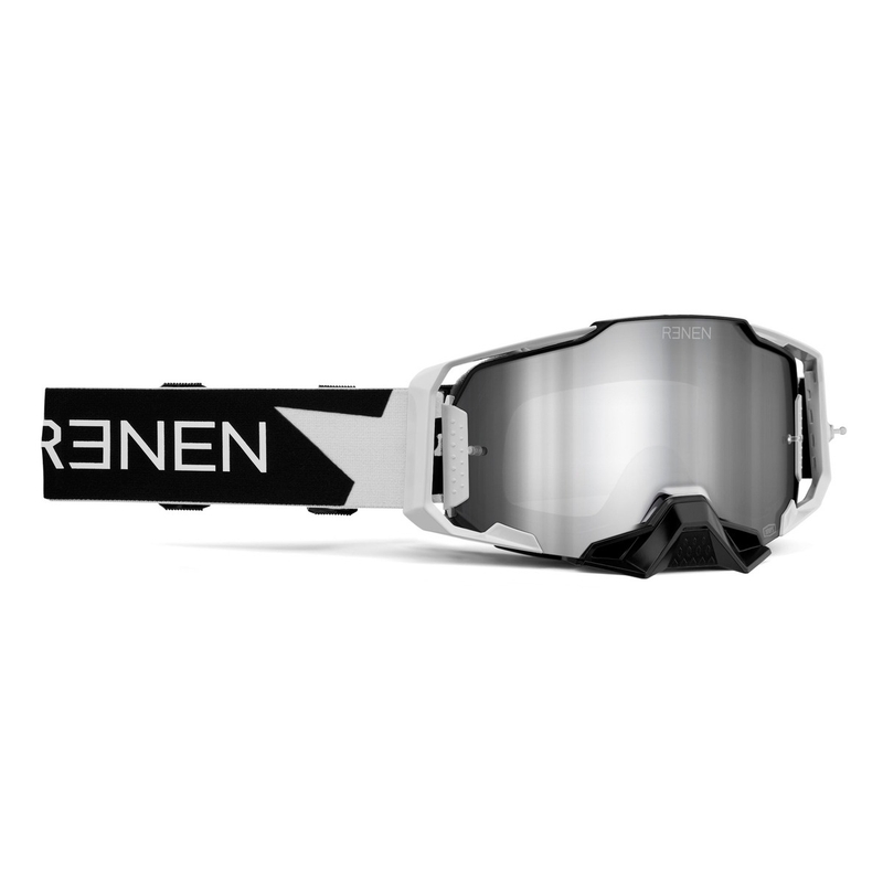 100% - USA ARMEGA Renen motokrossz szemüveg ezüst plexi