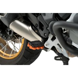 Footpegs without adapters PUIG ENDURO 2.0 20851N fekete with rubber