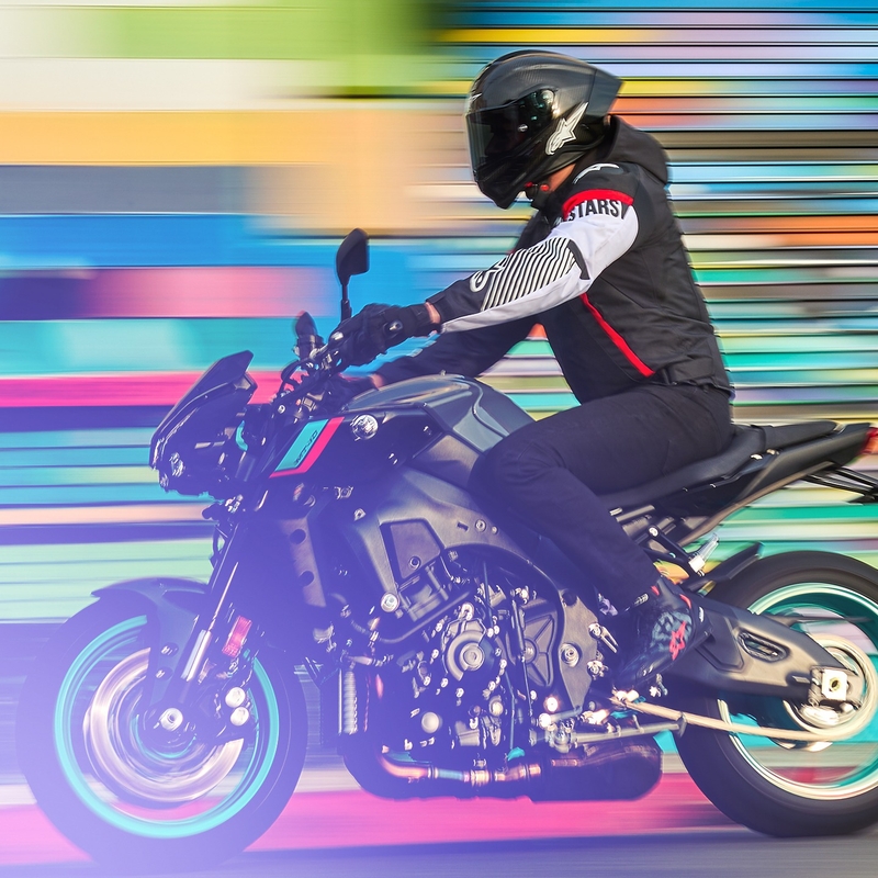 Alpinestars Zaca Air Waterproof motoros kabát fekete-fehér-fluo piros