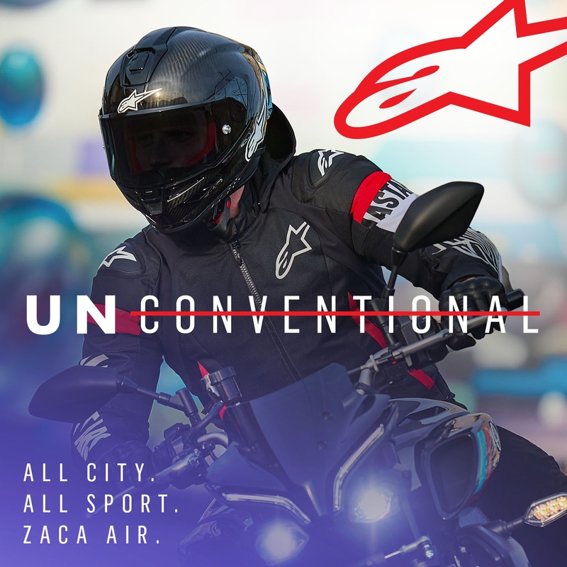 Alpinestars Zaca Air Waterproof motoros kabát fekete-fehér-fluo piros