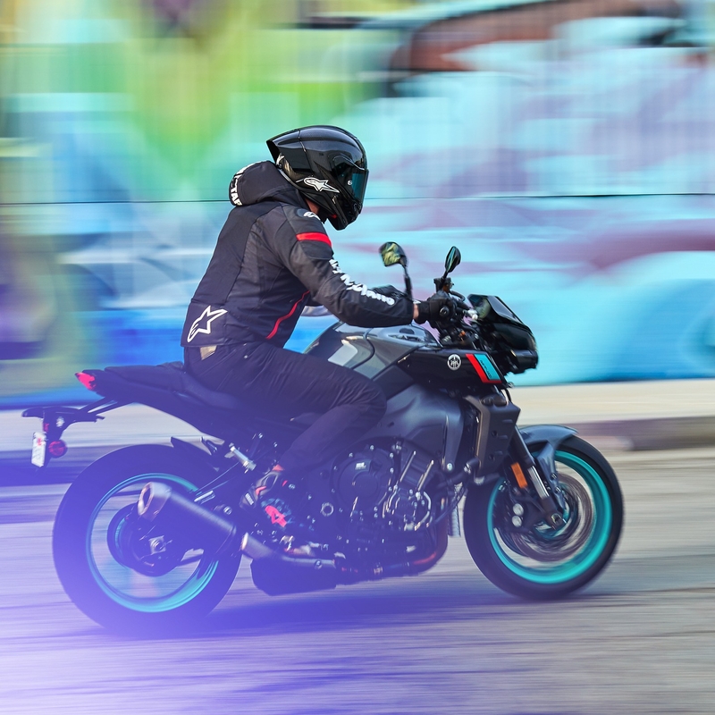 Alpinestars Zaca Air Waterproof motoros kabát fekete-fehér-fluo piros