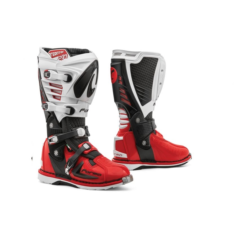 Forma Predator 2.0 motoros csizma fekete-fehér-piros