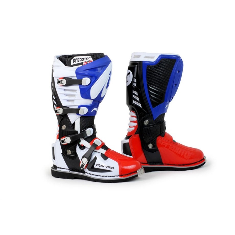 Forma Predator 2.0 motoros csizma fehér-kék-piros