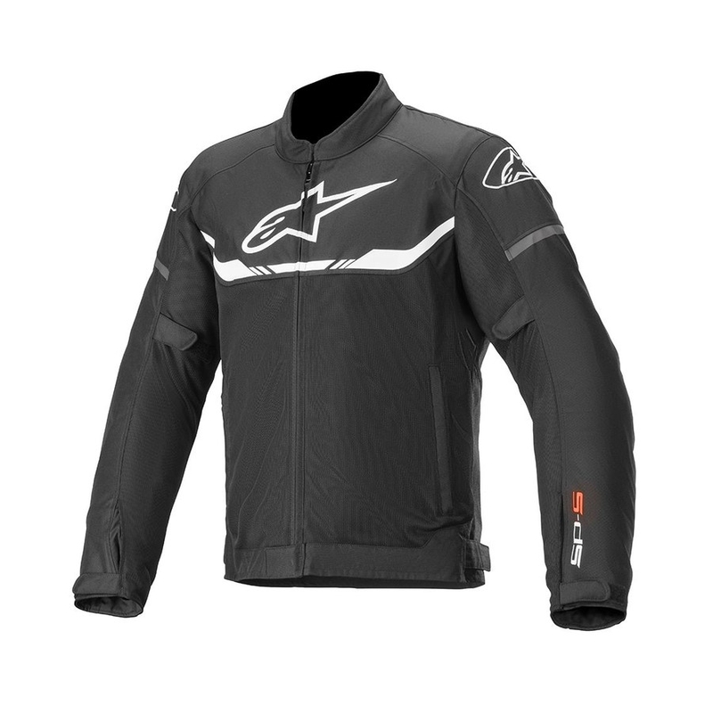 Alpinestars T-SPS Air motoros kabát fekete-fehér