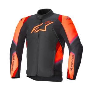 Alpinestars T-SP 1 2 Waterproof motoros kabát fekete-fluo piros