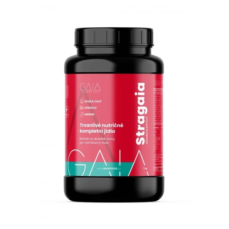 GAIA Chogaia instant élelmiszer 1 kg eper