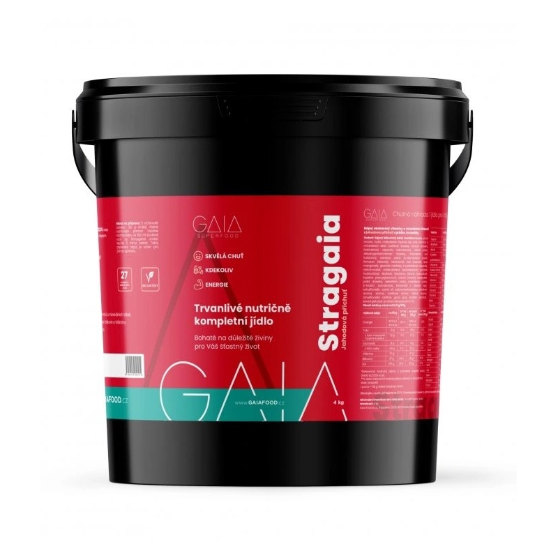 GAIA Stragaia instant élelmiszer 4 kg eper