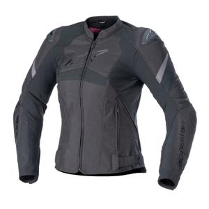 Alpinestars Stella T-GP PLUS R 4 női motoros dzseki fekete-fluo piros