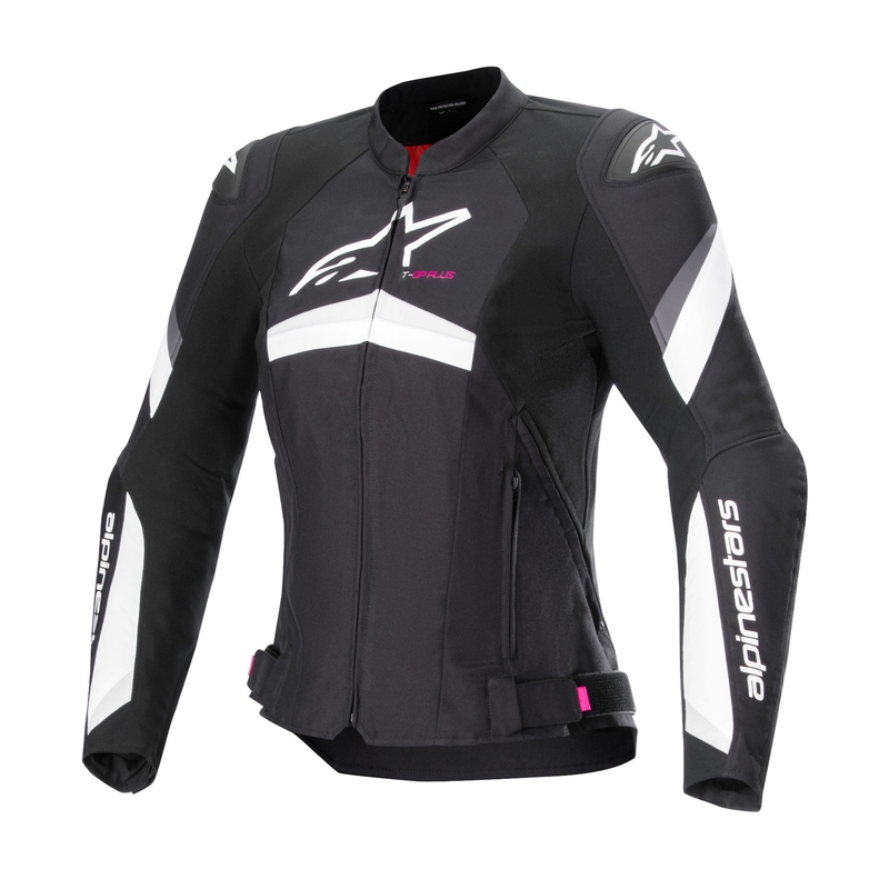 Alpinestars Stella T-GP PLUS R 4 női motoros dzseki fekete-fehér