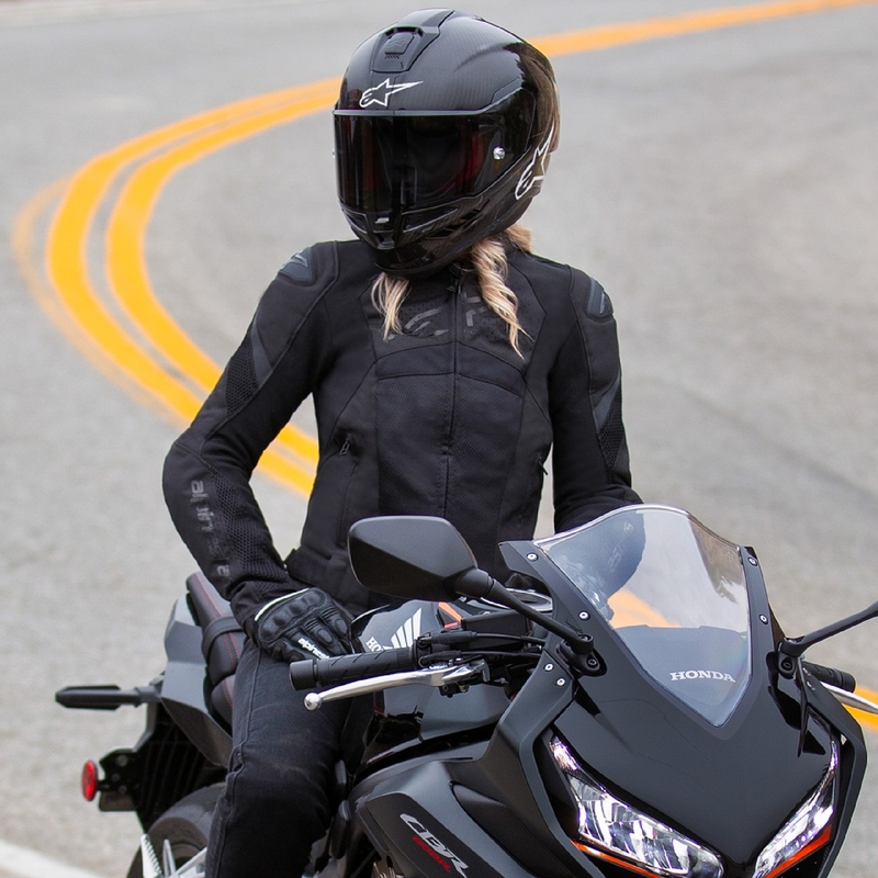 Alpinestars Stella T-GP Plus R 4 Airflow női motorkerékpár kabát  fekete