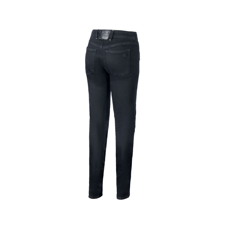 Alpinestars Daisy 3 Denim női motorkerékpáros farmer koptatott fekete