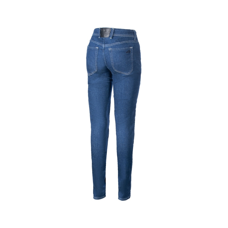 Alpinestars Daisy 3 Denim női motorkerékpáros farmer koptatott kék