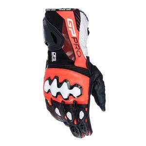 Alpinestars GP PRO R 4 motoros kesztyű fekete-fluo piros-fehér