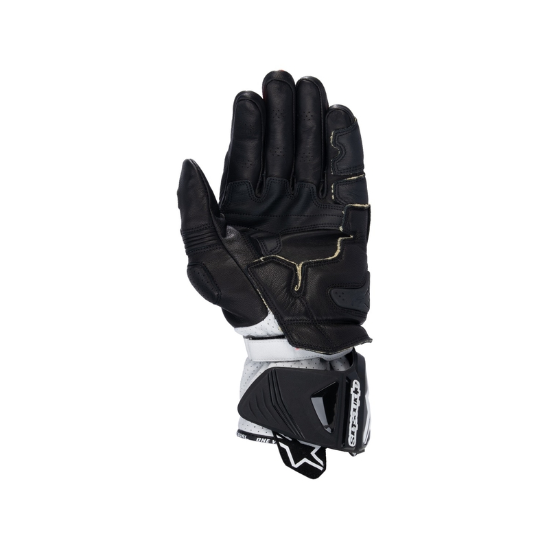 Alpinestars GP PRO R 4 motoros kesztyű fekete-fluo piros-fehér
