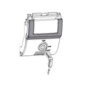 Locking system PREMIUM SHAD titán szín for SH48 with PREMIUM SMART lock