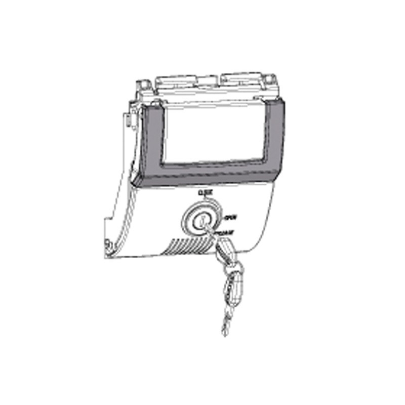 Locking system PREMIUM SHAD SH48-ra titanium with PREMIUM SMART lock