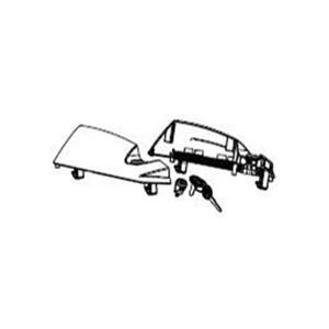 Locking system SHAD D1B23MAR for SH23