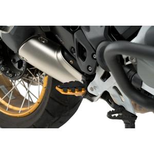 Footpegs without adapters PUIG TRAIL 2.0 20853N fekete