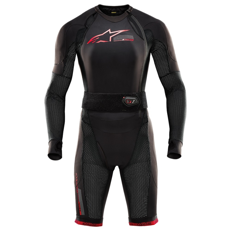 Alpinestars TECH-AIR®10 légzsákrendszer fekete-piros-szürke