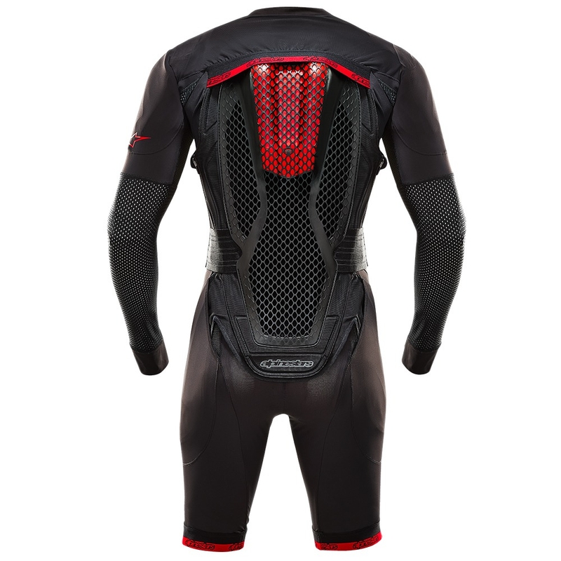 Alpinestars TECH-AIR®10 légzsákrendszer fekete-piros-szürke