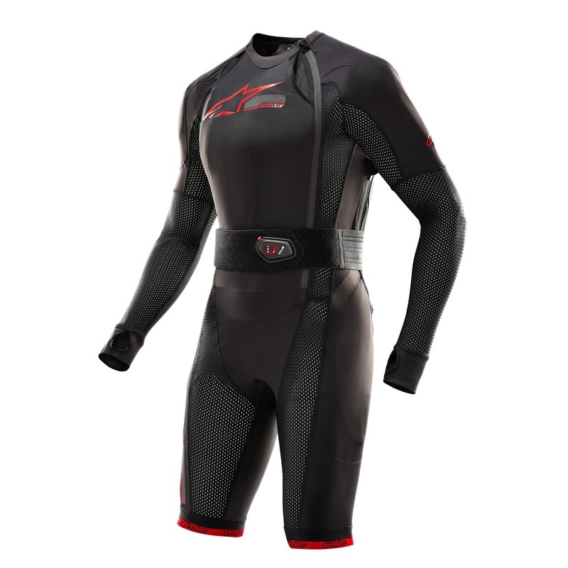 Alpinestars TECH-AIR®10 légzsákrendszer fekete-piros-szürke