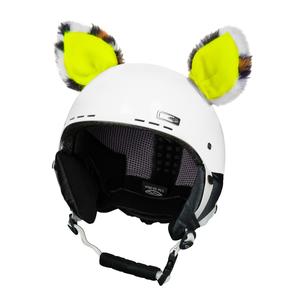 Crazy Ears Macska sisakfülek neon sárga
