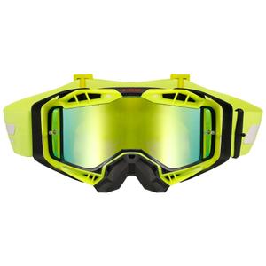 LS2 Aura PRO motokrossz szemüveg fekete-sárga irídium plexi