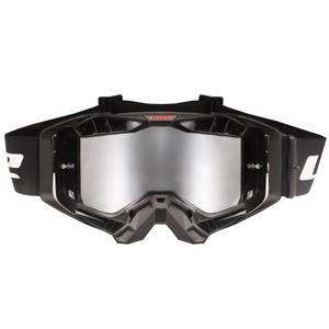 LS2 Aura PRO motokrossz szemüveg fekete irídium plexi