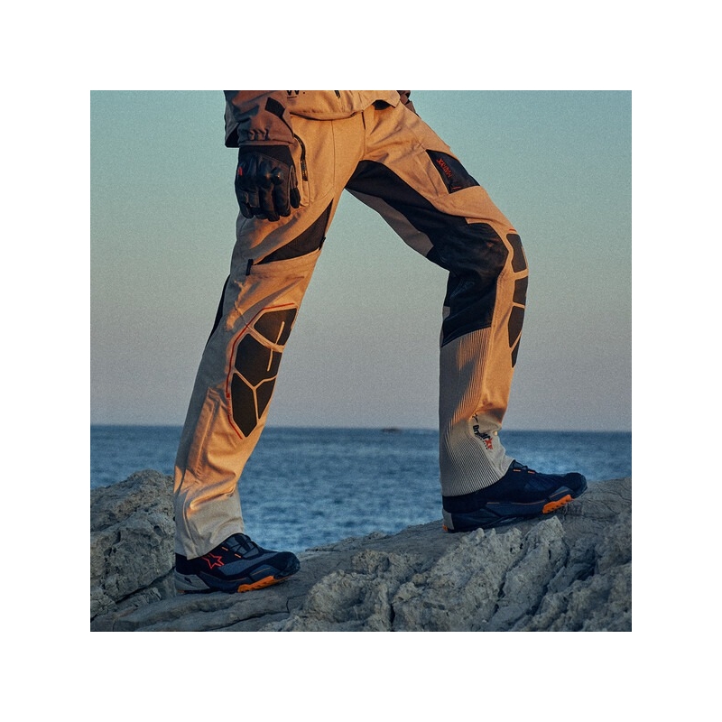 Alpinestars AMT-10R DRYSTAR XF motoros nadrág homokbarna-fekete-narancssárga