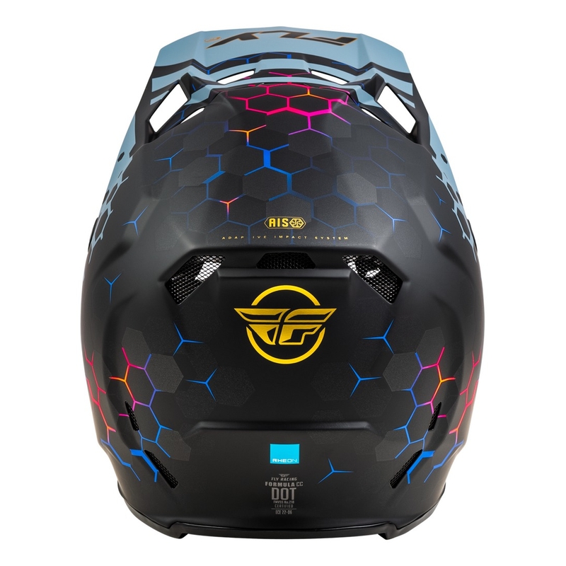 FLY Racing Formula CC Tektonic motokrossz sisak fekete-szürke
