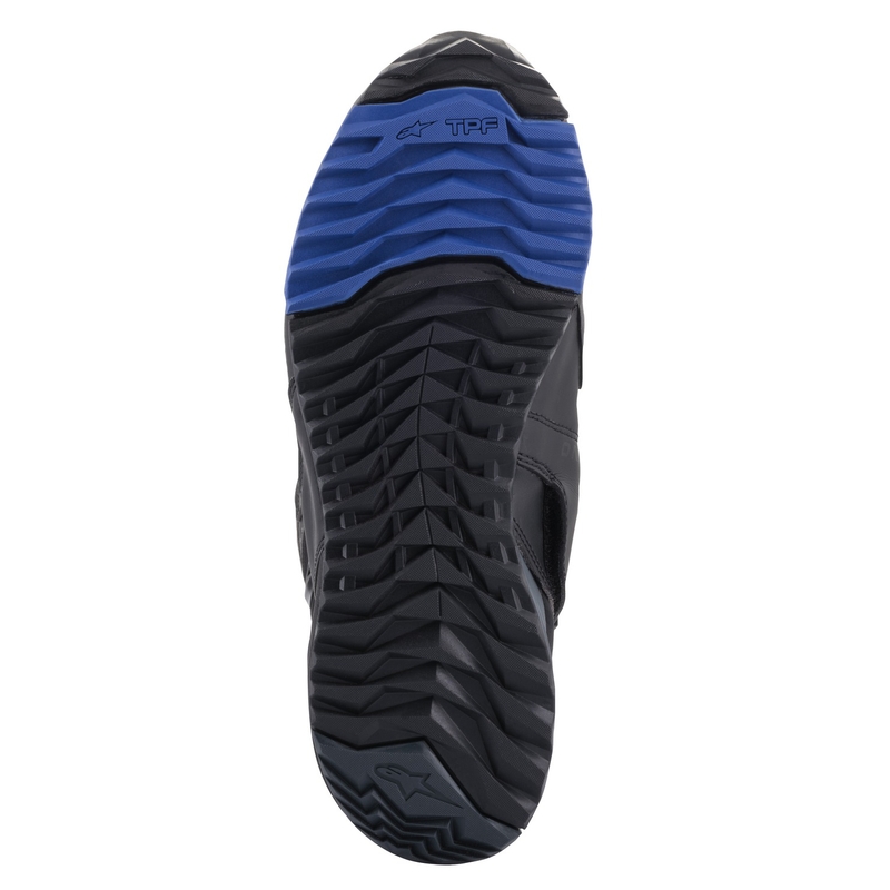 Alpinestars RT-8 GORE-TEX motorkerékpár csizma fekete-kék