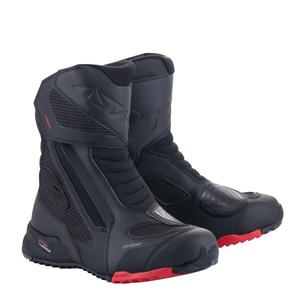 Alpinestars RT-7 DRYSTAR  motorkerékpár csizma fekete-piros
