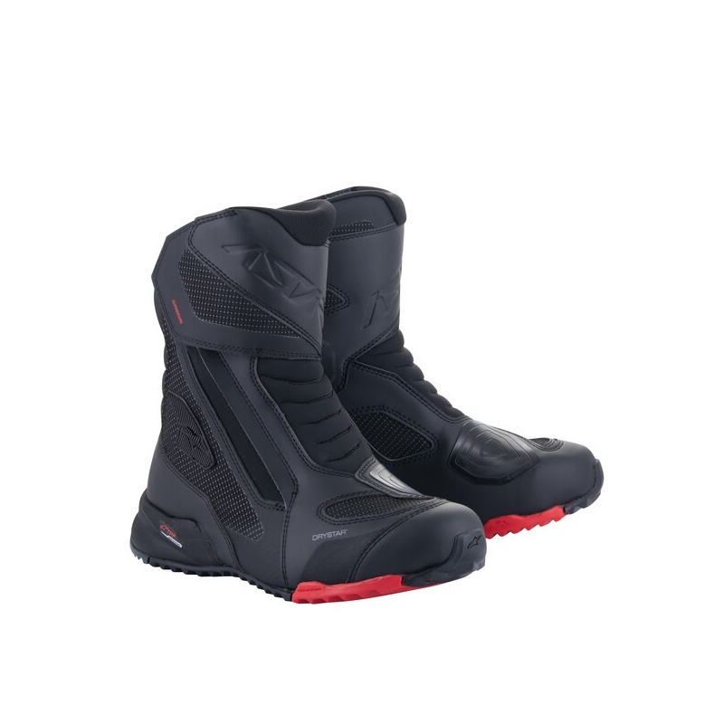 Alpinestars RT-7 DRYSTAR  motorkerékpár csizma fekete-piros