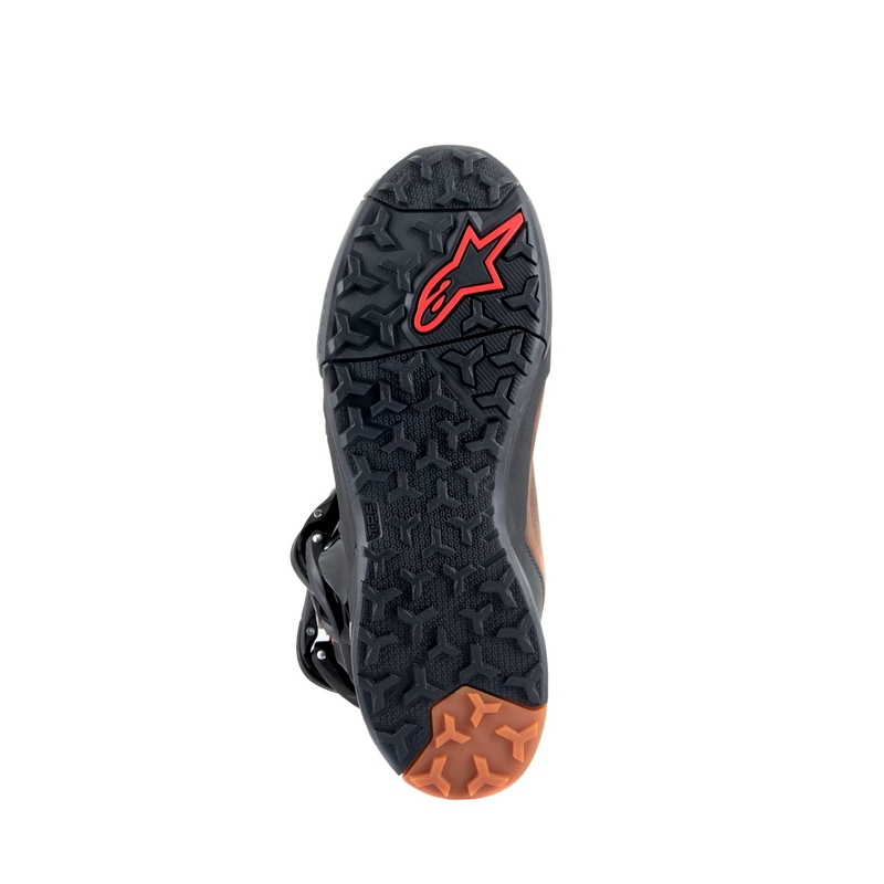 Alpinestars XT-8 GORE-TEX motorkerékpár csizma fekete-barna