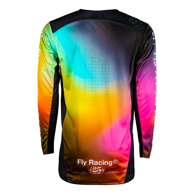 FLY Racing Lite Le Legacy motokrossz mez rózsaszín-kék-HiVis