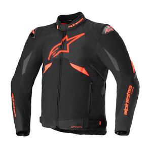 Alpinestars T-GP R 3 DRYSTAR motoros kabát fekete-fluo piros-fehér