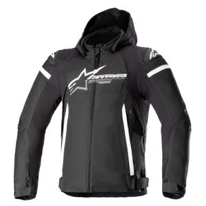 Alpinestars Zaca Waterproof motoros dzseki fekete-fehér