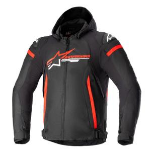 Alpinestars Zaca Waterproof motoros dzseki fekete-piros-fehér