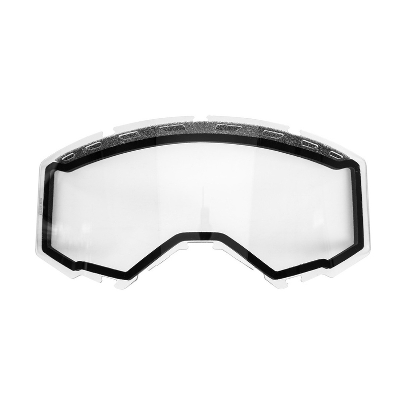 Dupla plexi a FLY Racing Focus szemüveghez átlátszó kiárusítás