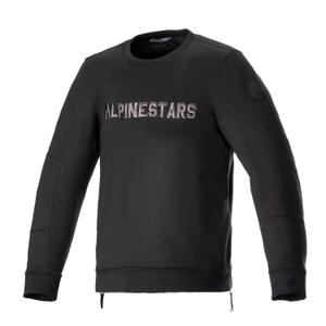 Alpinestars Legit Crew Fleece motorkerékpáros dzseki fekete-szürke