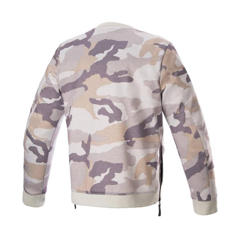 Alpinestars Legit Crew Fleece motoros pulóver világos terepszínű-szürke