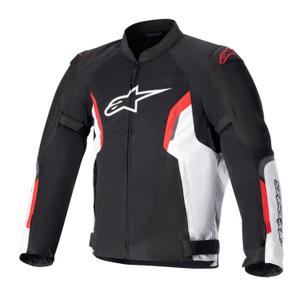 Alpinestars AST AIR motoros dzseki kompatibilis TECH-AIR 5-el fekete-fehér-fluo piros