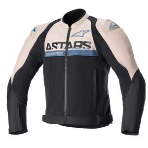 Alpinestars SMX Air motoros kabát világosbarna-fekete-kék