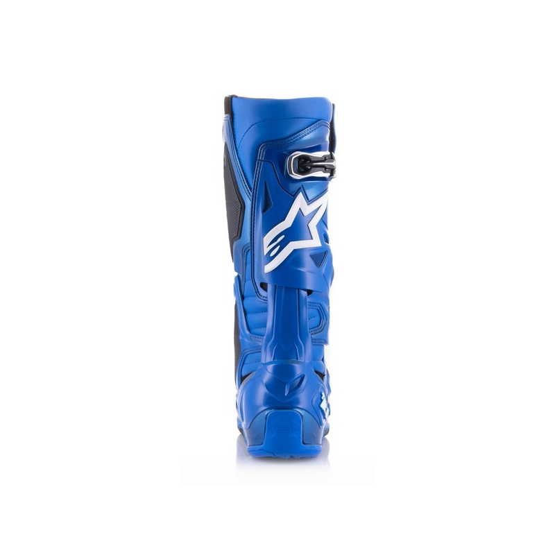 Alpinestars Tech 10 motoros csizma kék-fekete-fehér