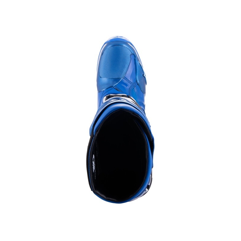 Alpinestars Tech 10 motoros csizma kék-fekete-fehér