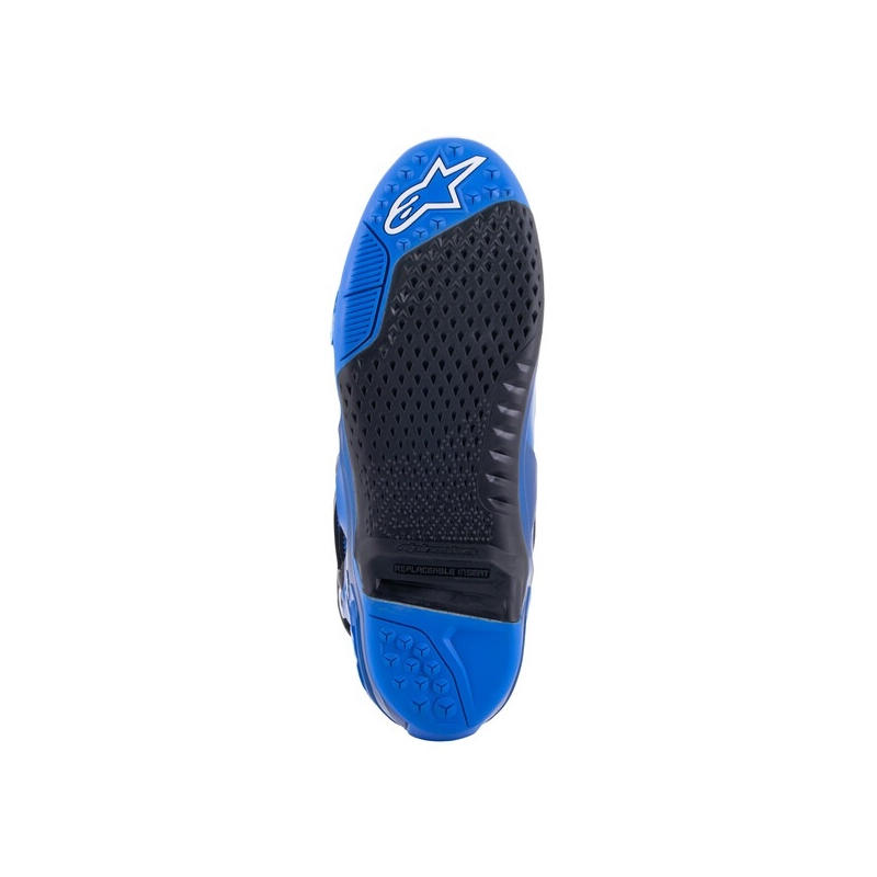 Alpinestars Tech 10 motoros csizma kék-fekete-fehér