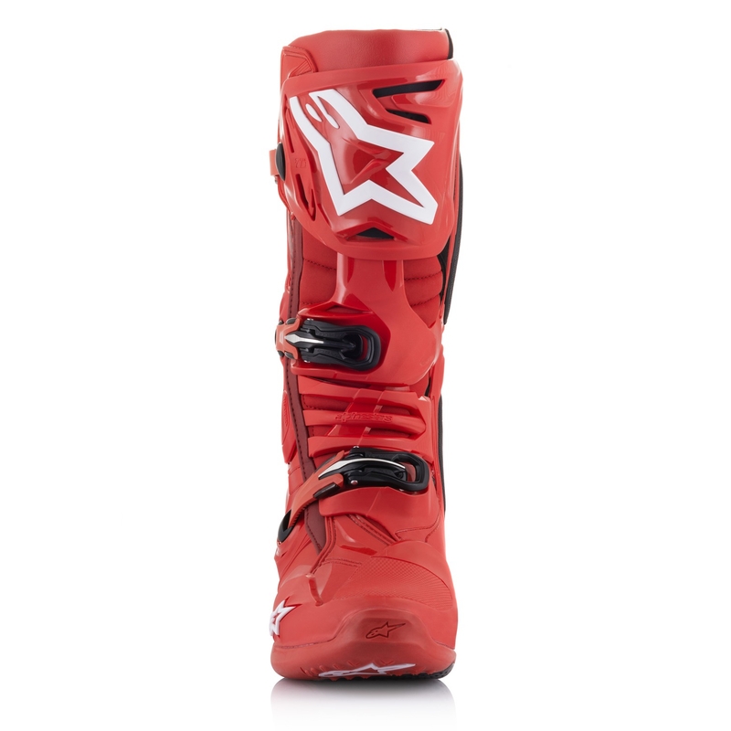 Alpinestars Tech 10 motoros csizma piros