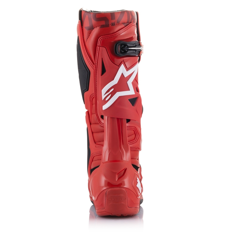 Alpinestars Tech 10 motoros csizma piros